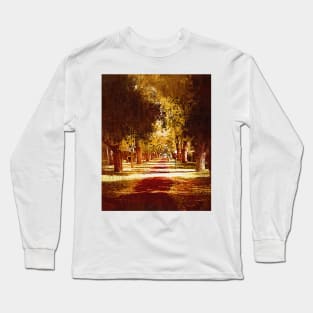 Tree Arched Walkway Long Sleeve T-Shirt